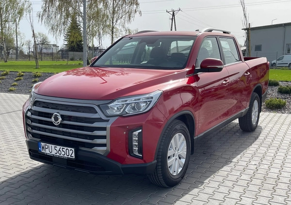SsangYong Musso cena 152000 przebieg: 6024, rok produkcji 2022 z Maków Podhalański małe 121